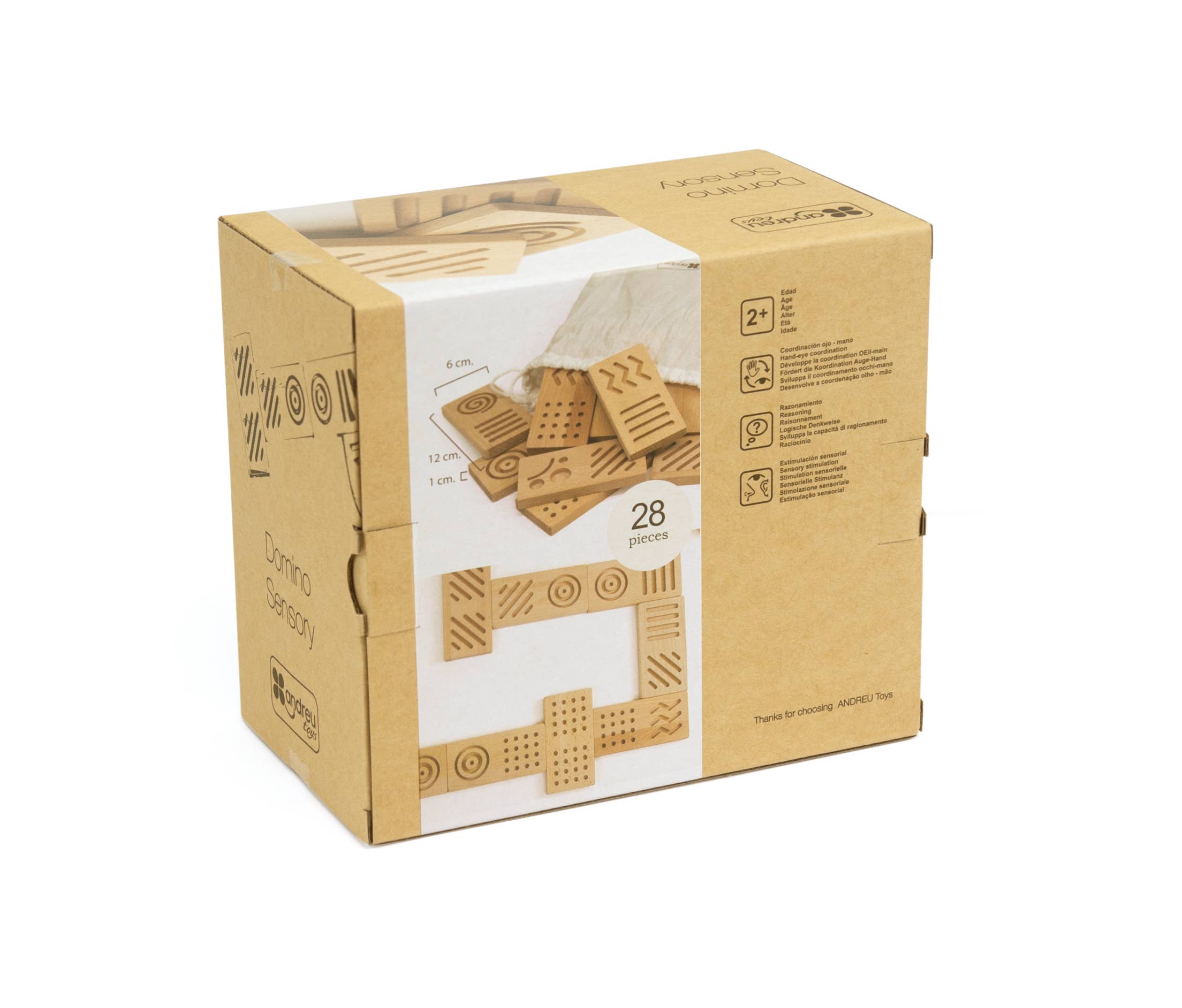 TOYS SERVICE, SL. -ANDREU TOYS- - Wholesale Wood Toy - Kids - Sensory Domino6