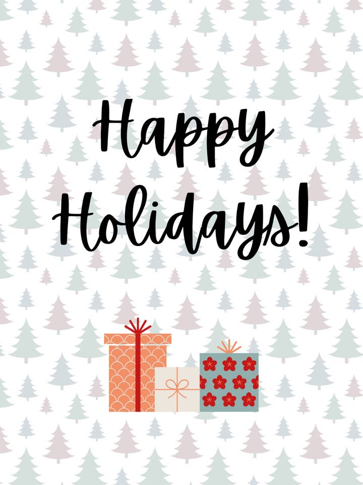 Light Background Christmas Card/s for wholesale by Brain2Brush