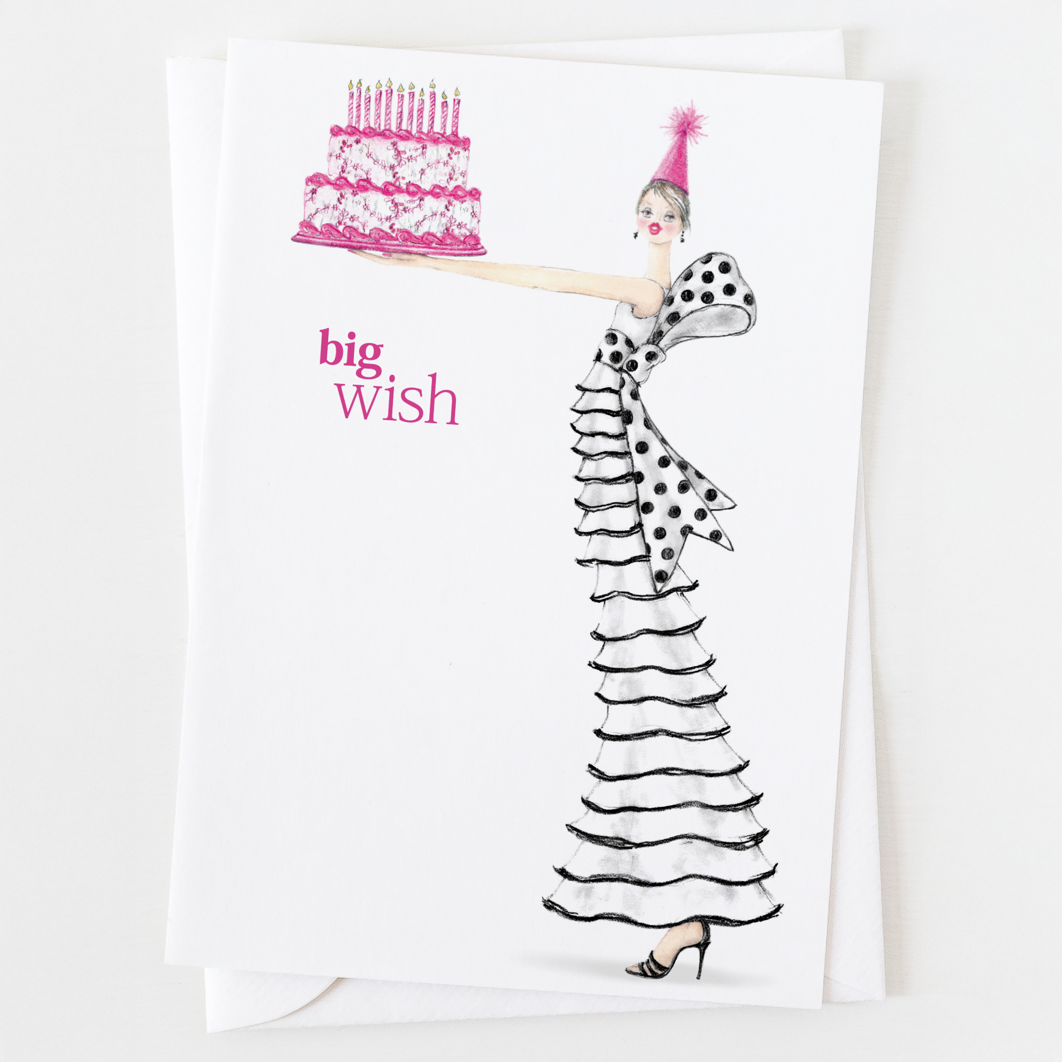 Ann Scott Design – wholesale Birthday card – Big Wish Birthday Greeting Card C_90390