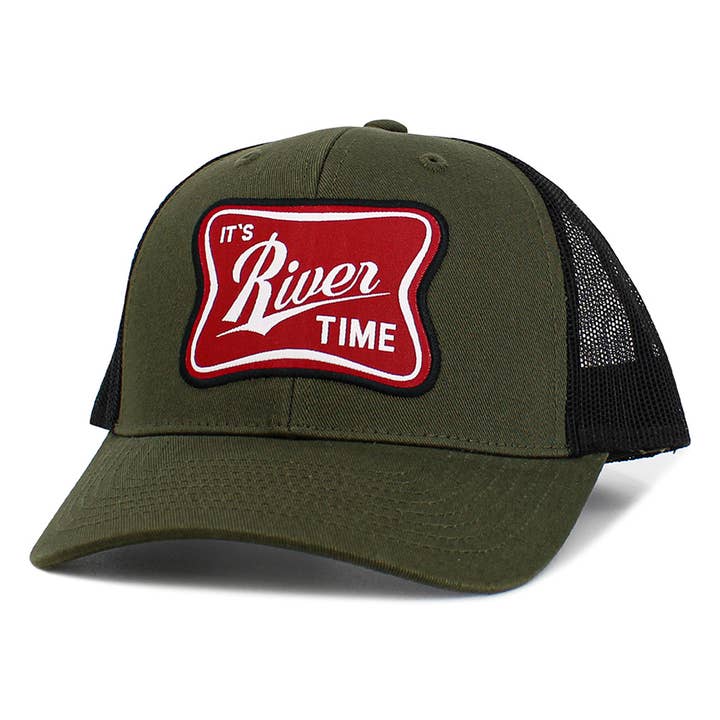 Sensibling Corp. - Wholesale Truckerpet - Uniseks - De River Time Patch Mesh Achterkant Pet7