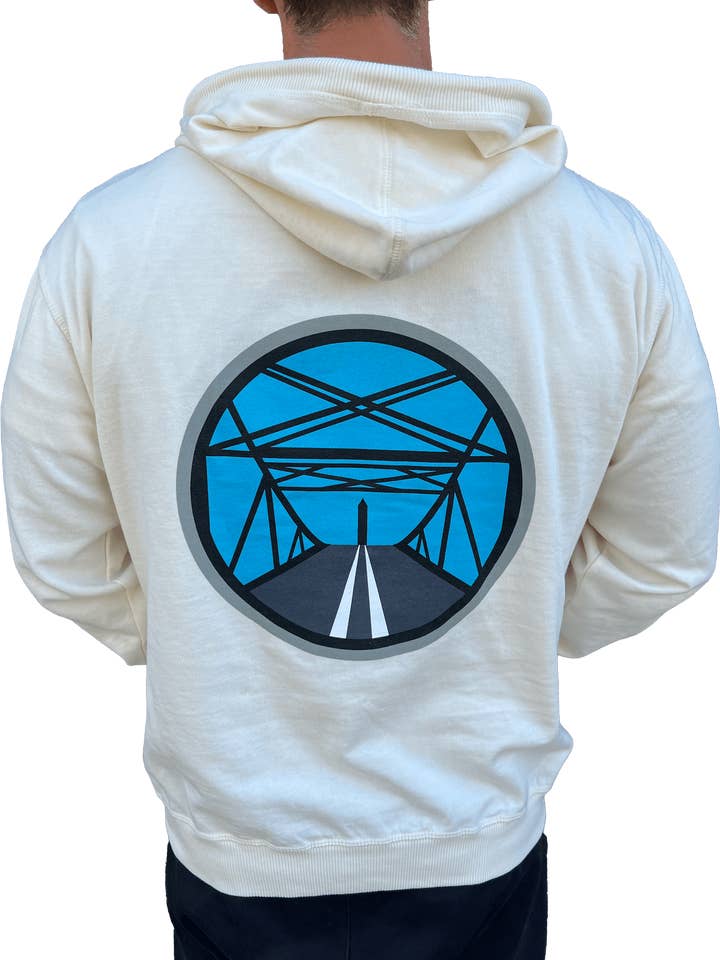 Beach Bound Hoodie (Coconut) for wholesale by Long Island Strong