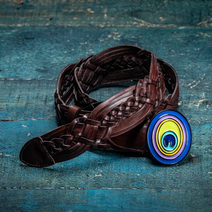 Enamel Logo Belt for wholesale by Pavoni Vaganti