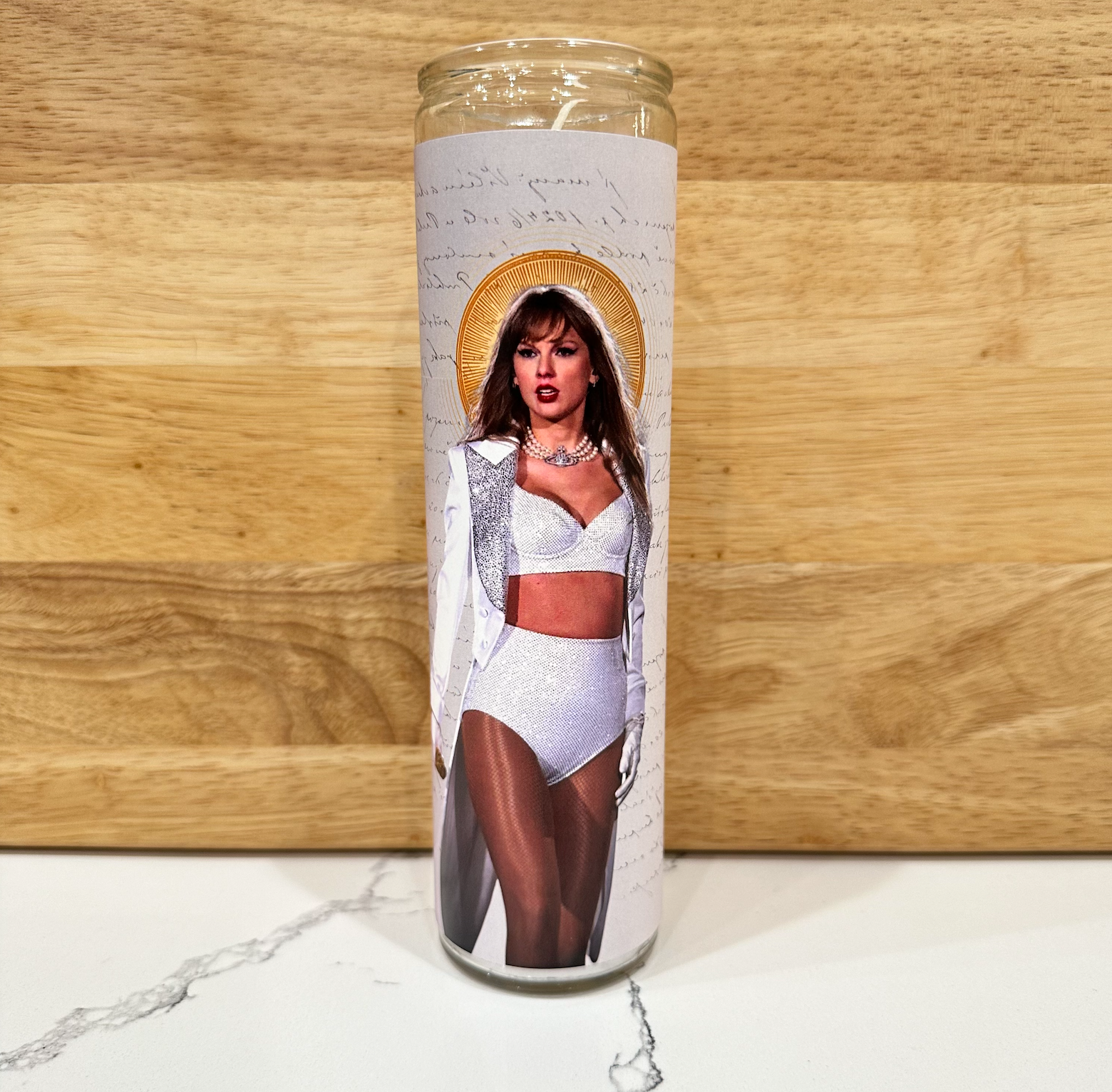 Flaming Feminist – Vela votiva por atacado – Velas de Oração Taylor Swift4