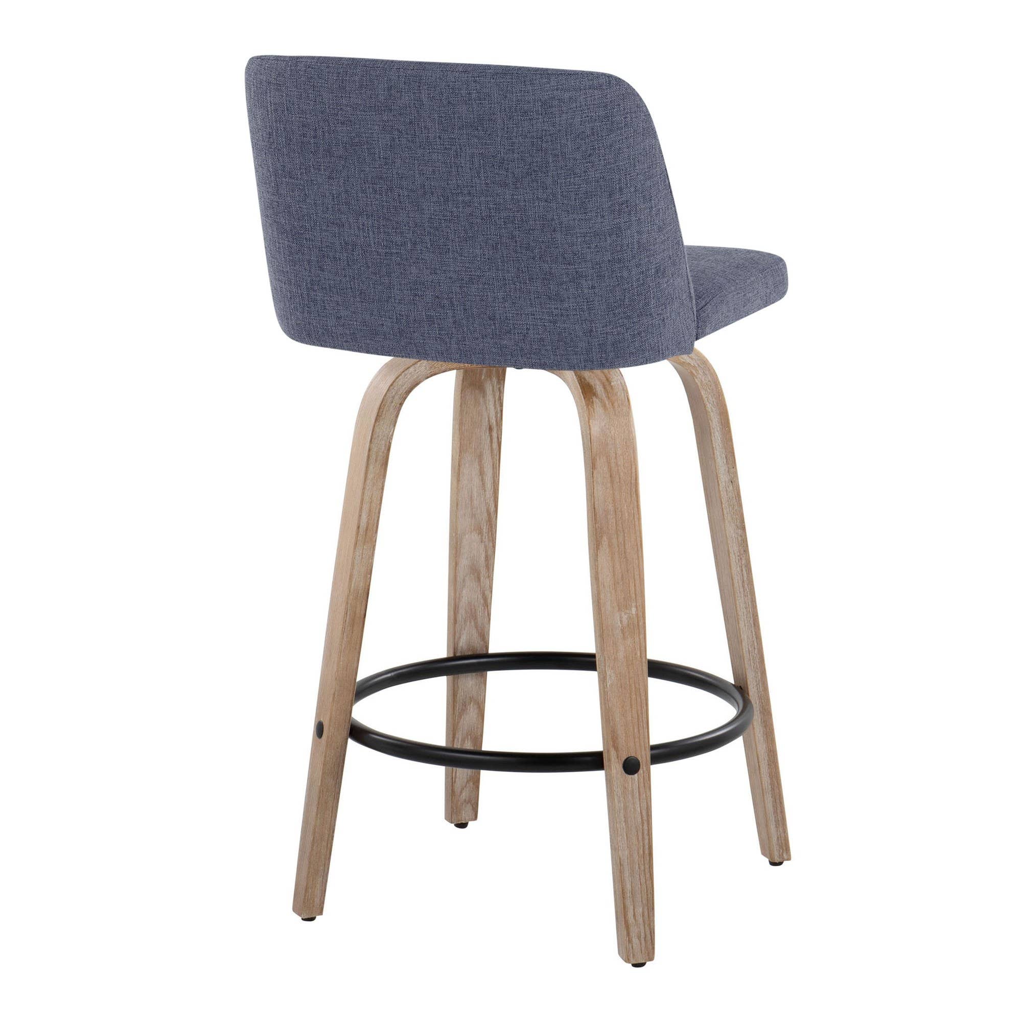 LumiSource and Grandview Gallery - Wholesale Stool - Toriano 26" Fixed Height Counter Stool Q - Set of 2101