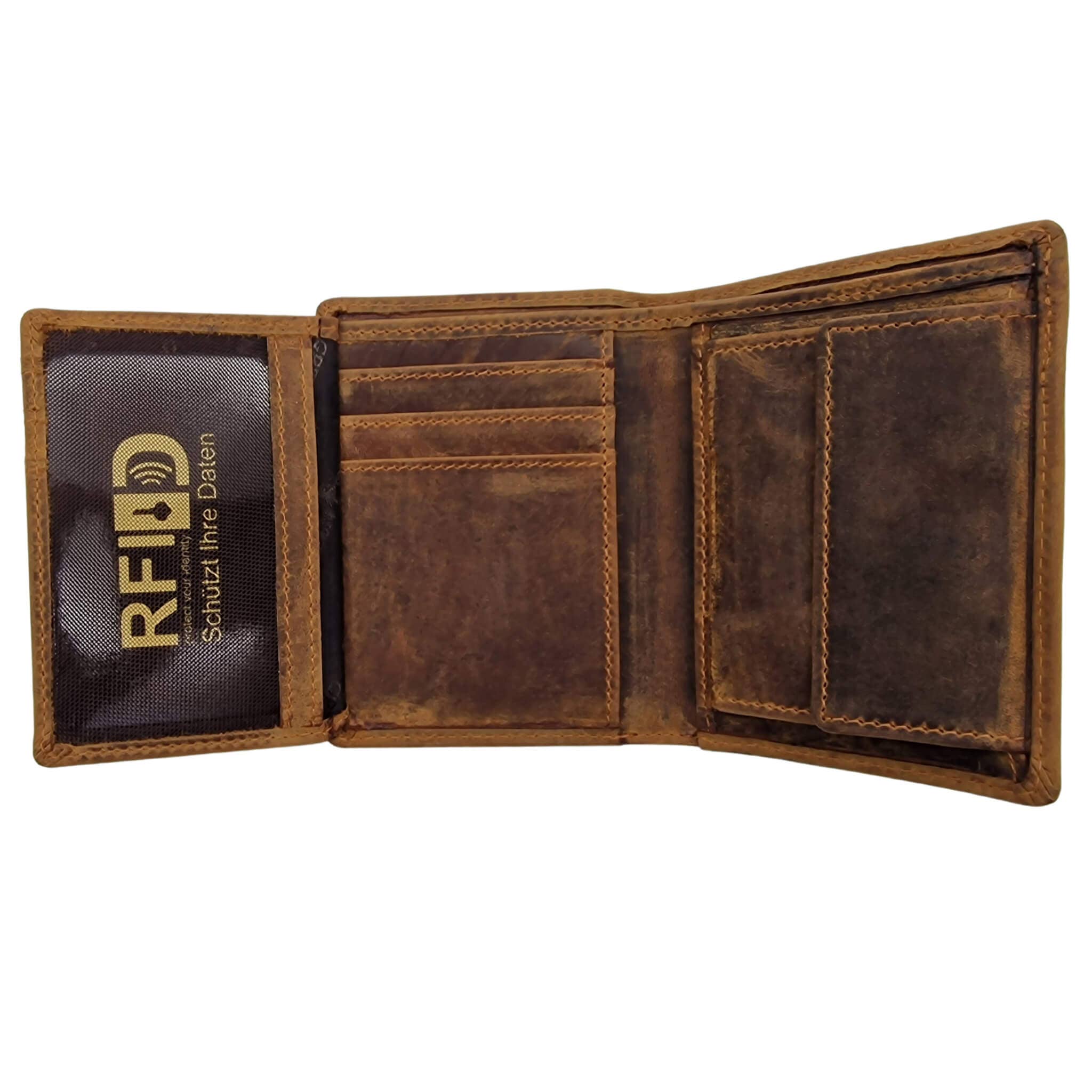 Greenwood - Wholesale Wallet - Men's - Enzo men's portrait format RFID small leather wallet13