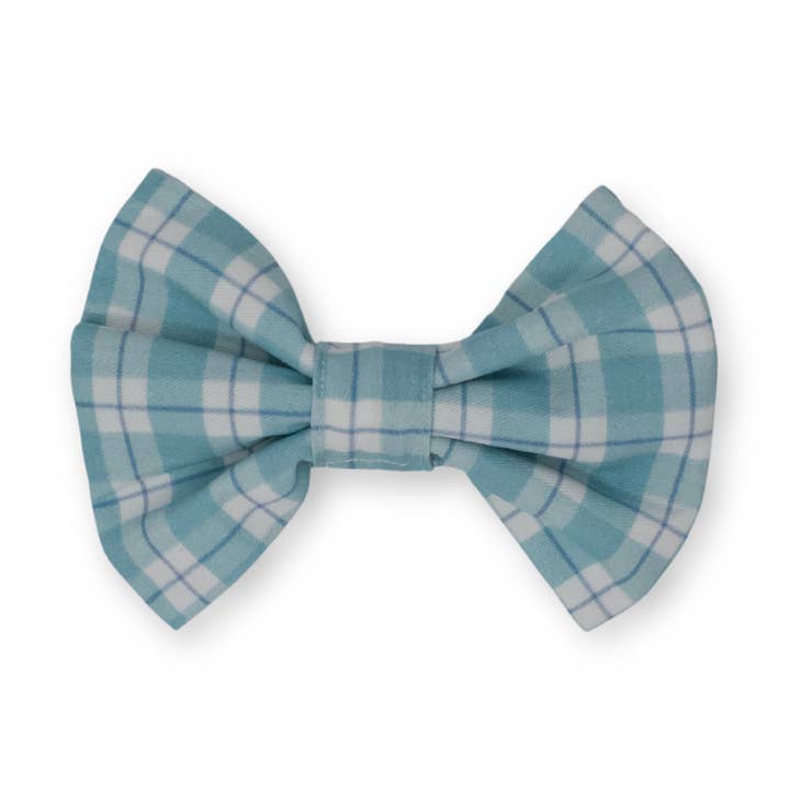 Papillon classico per cani Seaside Plaid per la vendita all'ingrosso da parte di Wag & Wonder