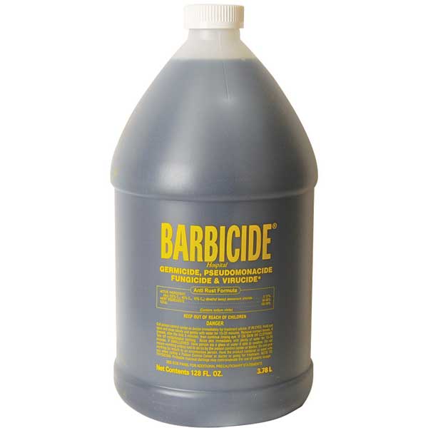 Majestic Wholesale - Wholesale Antibacterial Cleaner - BARBICIDE GERMICIDE FUNGICIDE DISINFECTENT 1 GAL 1/2 GAL