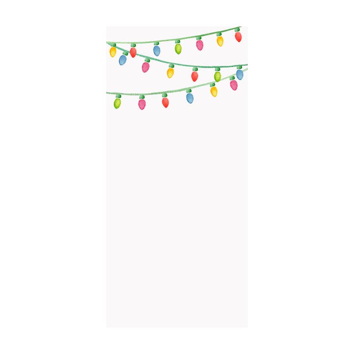 String Lights Notepad for wholesale by Brake Ink Stationery