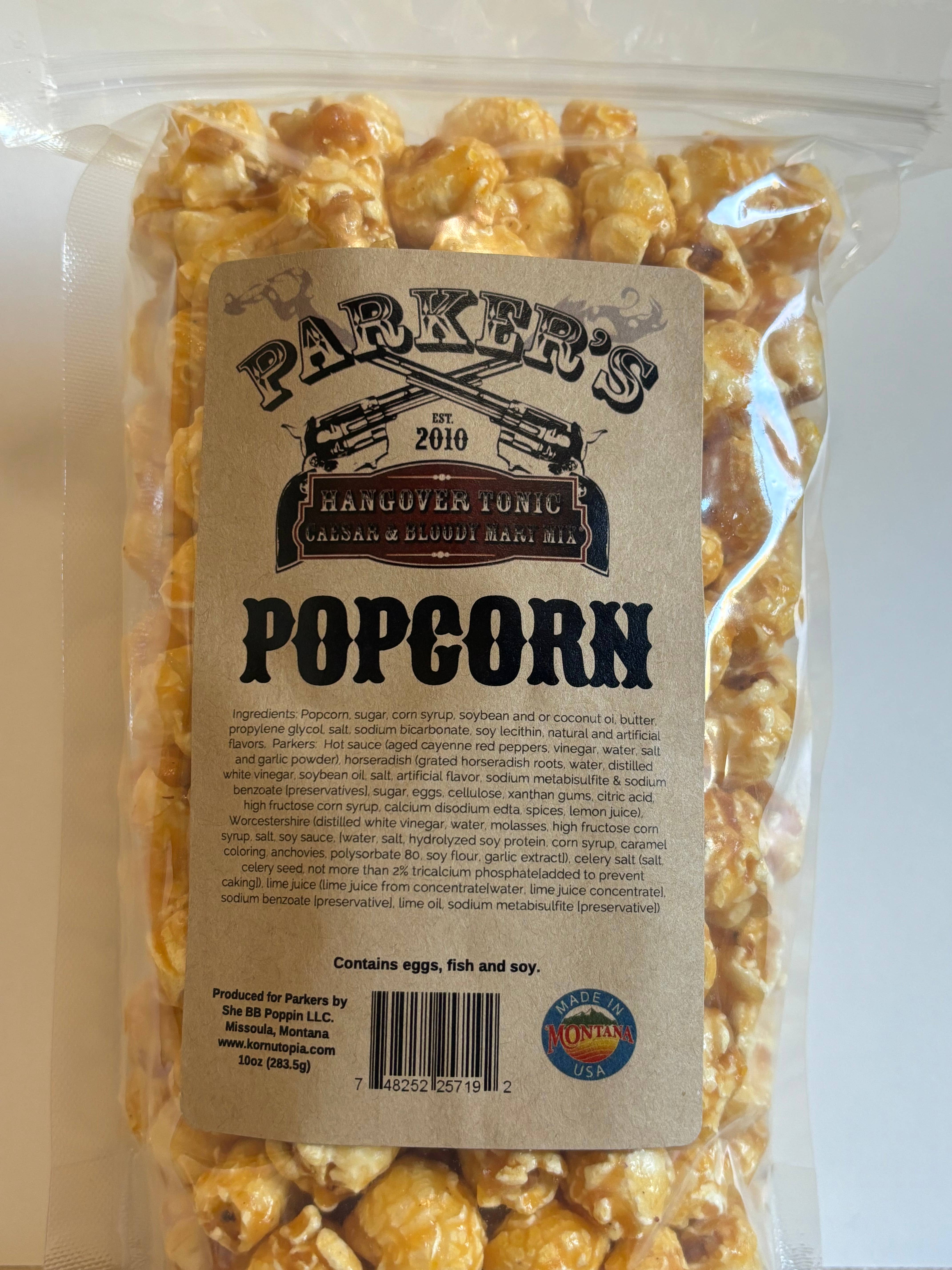 Parker's Hangover Tonic – wholesale Popcorn – Parker's Caramel Popcorn0