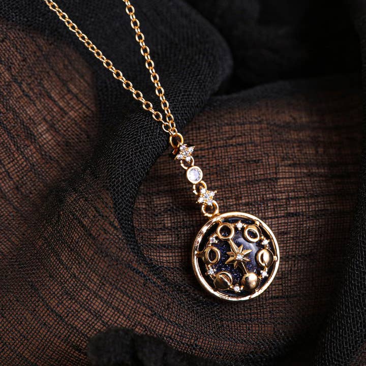MOON FACES NECKLACE for wholesale by Ashlen
