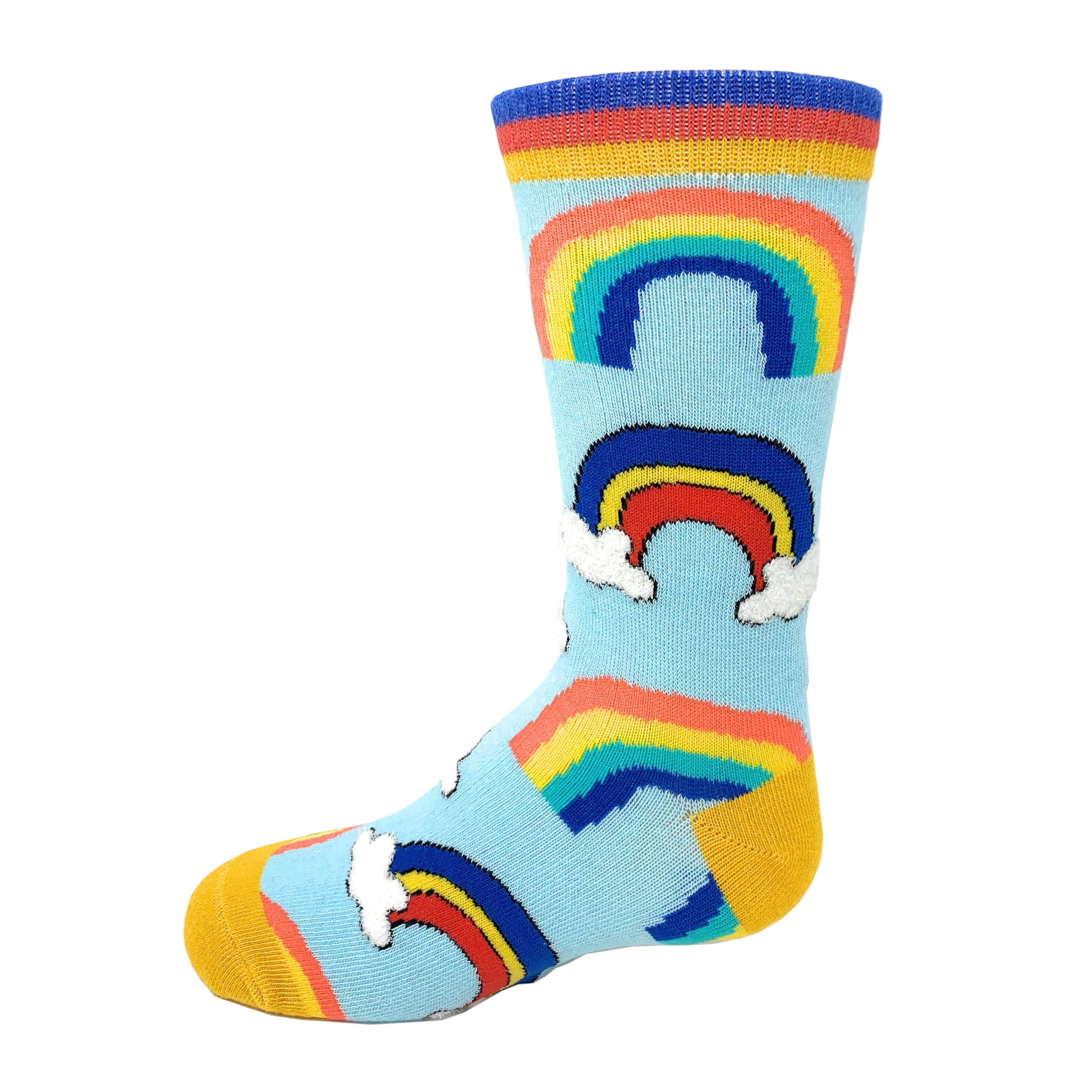 Oooh Yeah/Sock It Up/Oooh Geez Slippers - Venta al por mayor Calcetines - Niños - It's a Rainbow | Divertidos calcetines redondos de algodón para niños2