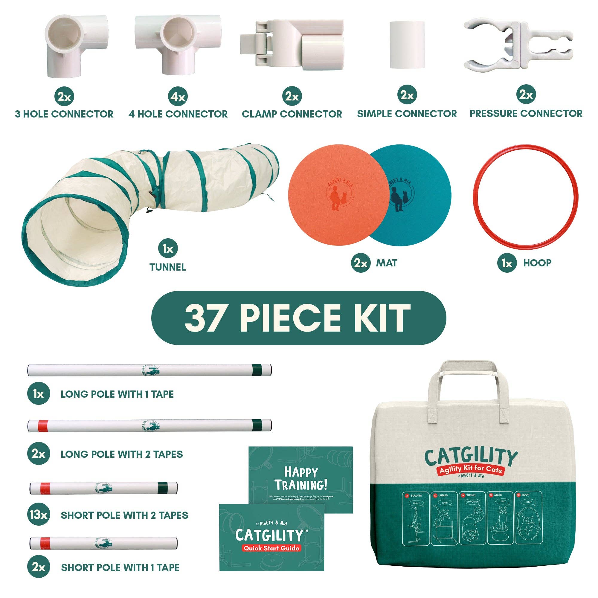 Outdoor Bengal - Wholesale Pet Toy - Cat - CATGILITY™ Agility Kit for Cats4