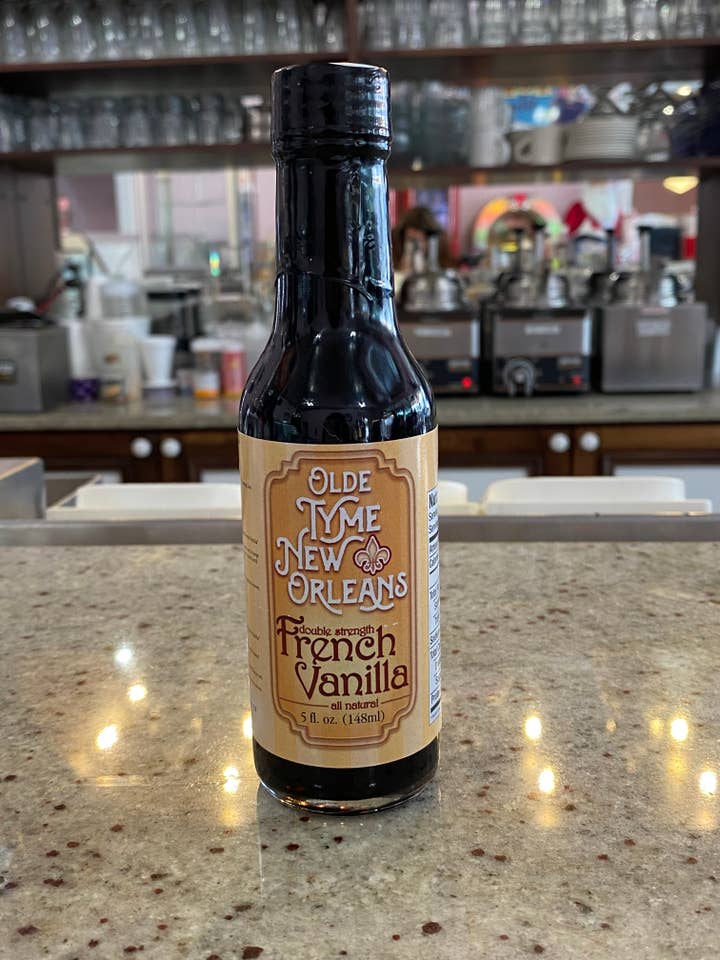 Double Strength French Vanilla 5 fl oz. for wholesale by Sean Rivera,LLC / dba Olde Tyme New Orleans