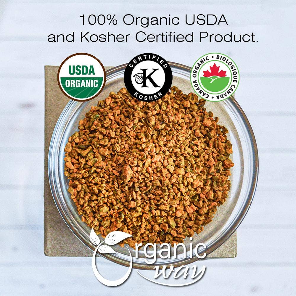 Organic Way LLC - Wholesale Herbs - Organic Turmeric (Cut & Sifted)8