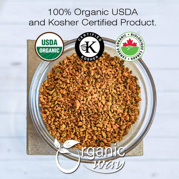 Organic Way LLC - Wholesale Herbs - Organic Turmeric (Cut & Sifted)8