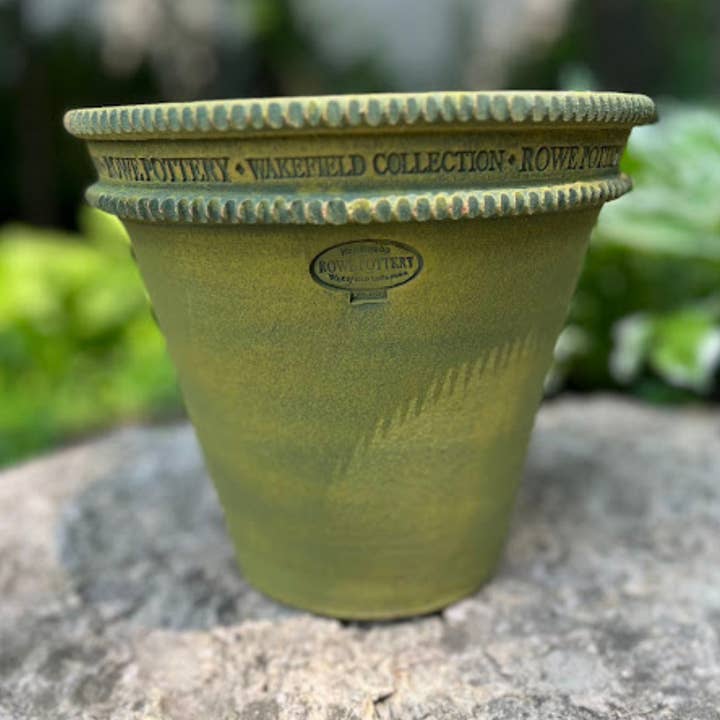 Bartram- Handcrafted Garden Pot #4- (4 Colors Available) for wholesale by Rowe Pottery