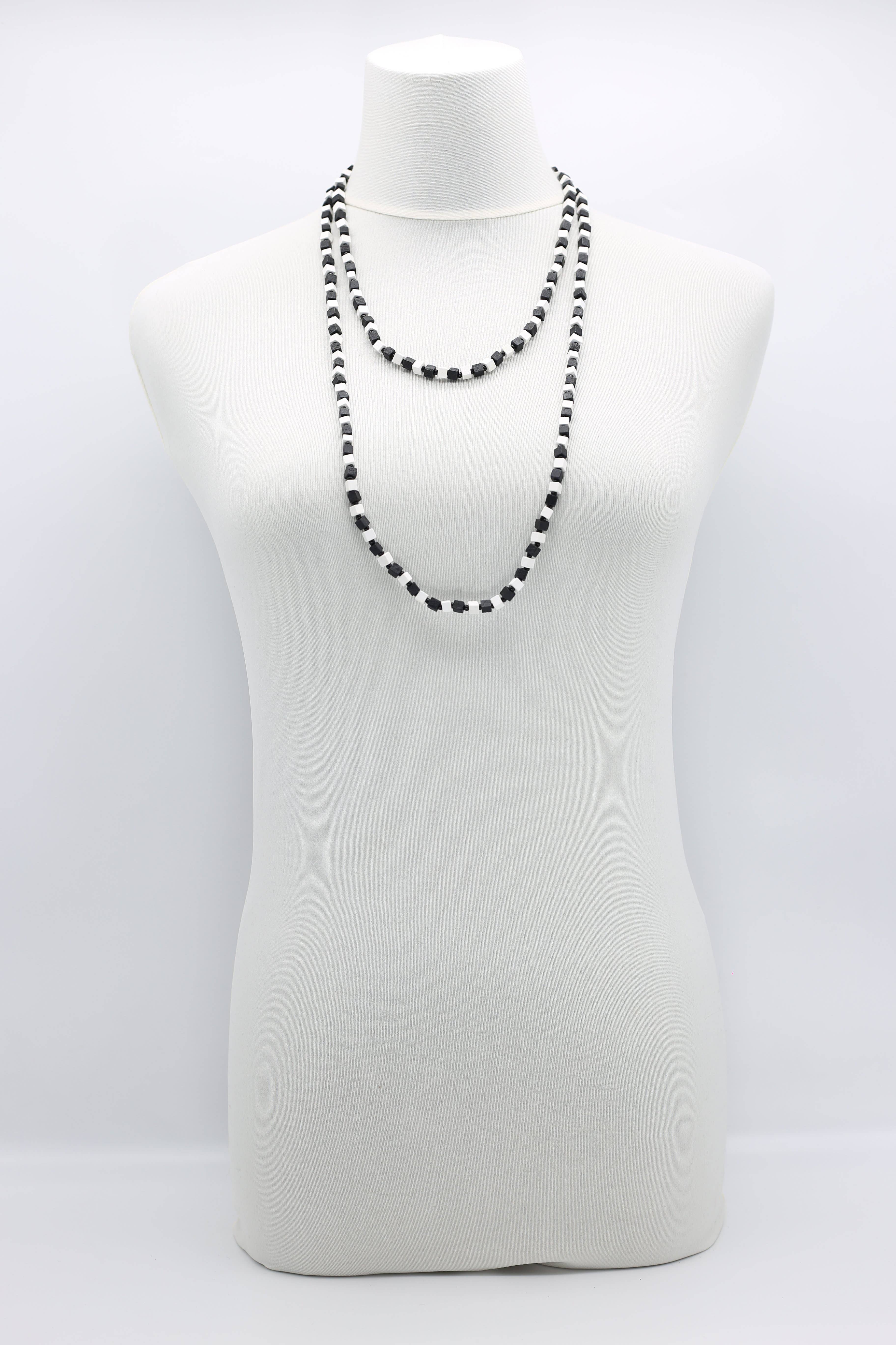 Jianhui London – Engroshandel Perlehalskæde – Den næste Pashmina halskæde Træperler - Mosaic Art50