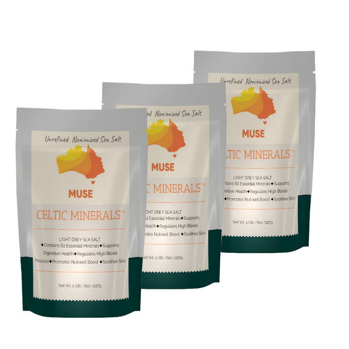 Muse Celtic Minerals LLC - Wholesale Salt - Celtic Sea Salt Sel Gris 0.5 lb