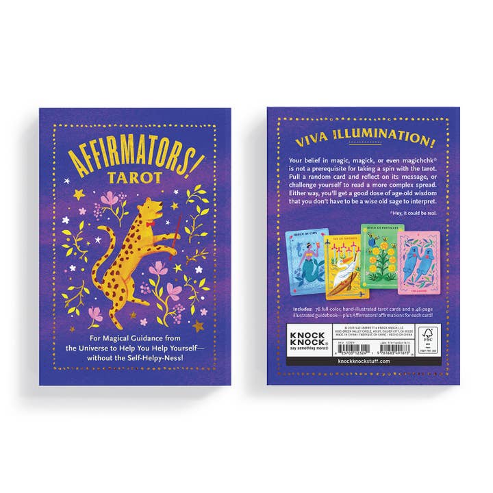 Knock Knock - Wholesale Tarot Cards - Affirmators!® Tarot Deck - Tarot Cards with Affirmations
