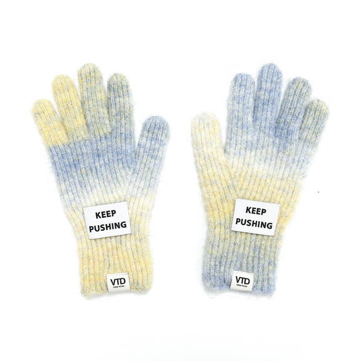 Luvas de inverno VTD mar e areia por atacado de Verb to do