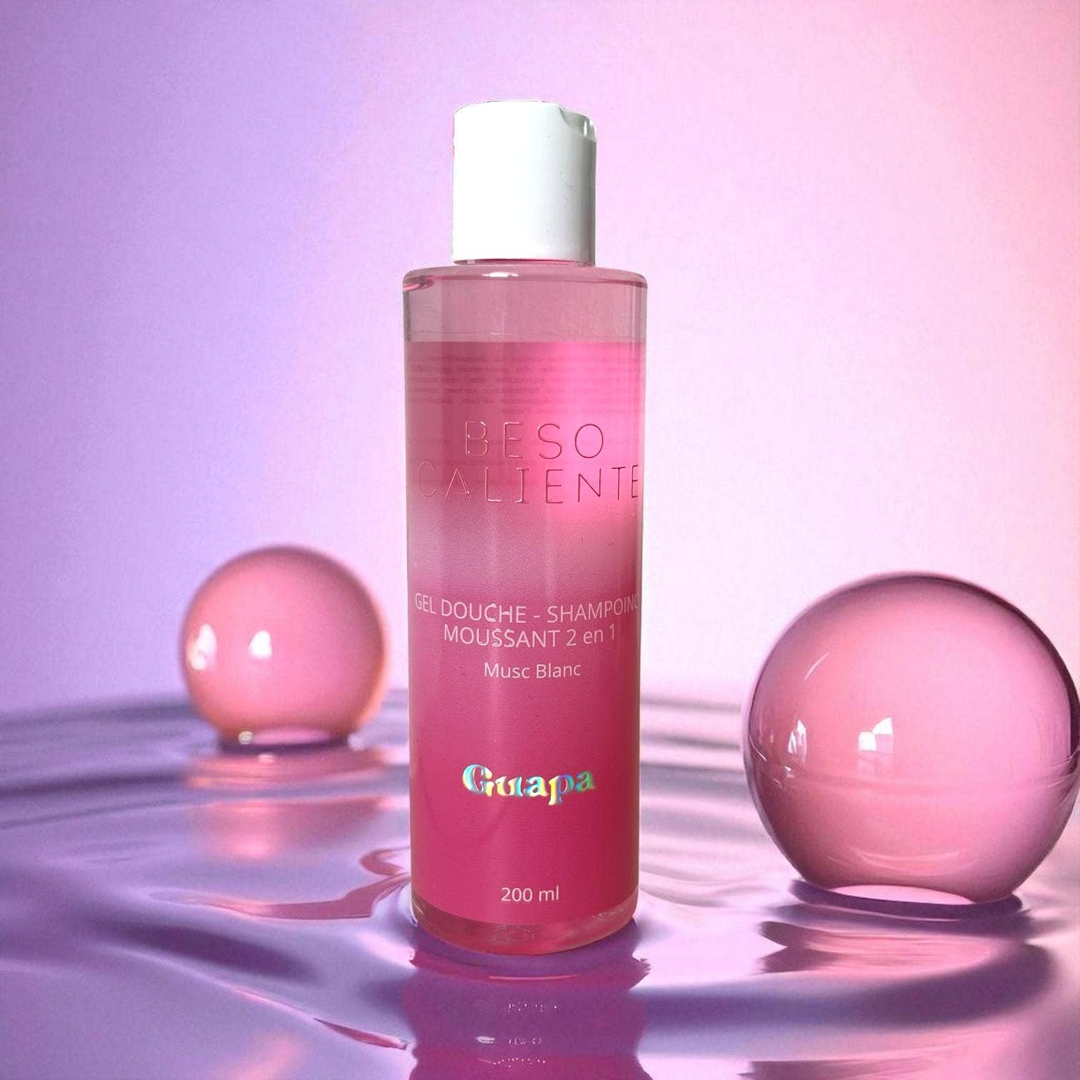 S2Z Cosmetics - Wholesale 2-in-1 Shampoo & Body Wash - 2-IN-1 FOAMING SHOWER GEL SHAMPOO – WHITE MUSK 200ML5