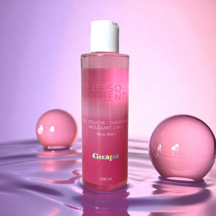 S2Z Cosmetics - Wholesale 2-in-1 Shampoo & Body Wash - 2-IN-1 FOAMING SHOWER GEL SHAMPOO – WHITE MUSK 200ML5