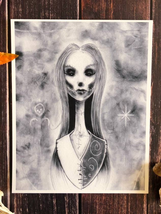 Sally-Kunstdruck für den Großhandel von Andy Sciazko Art