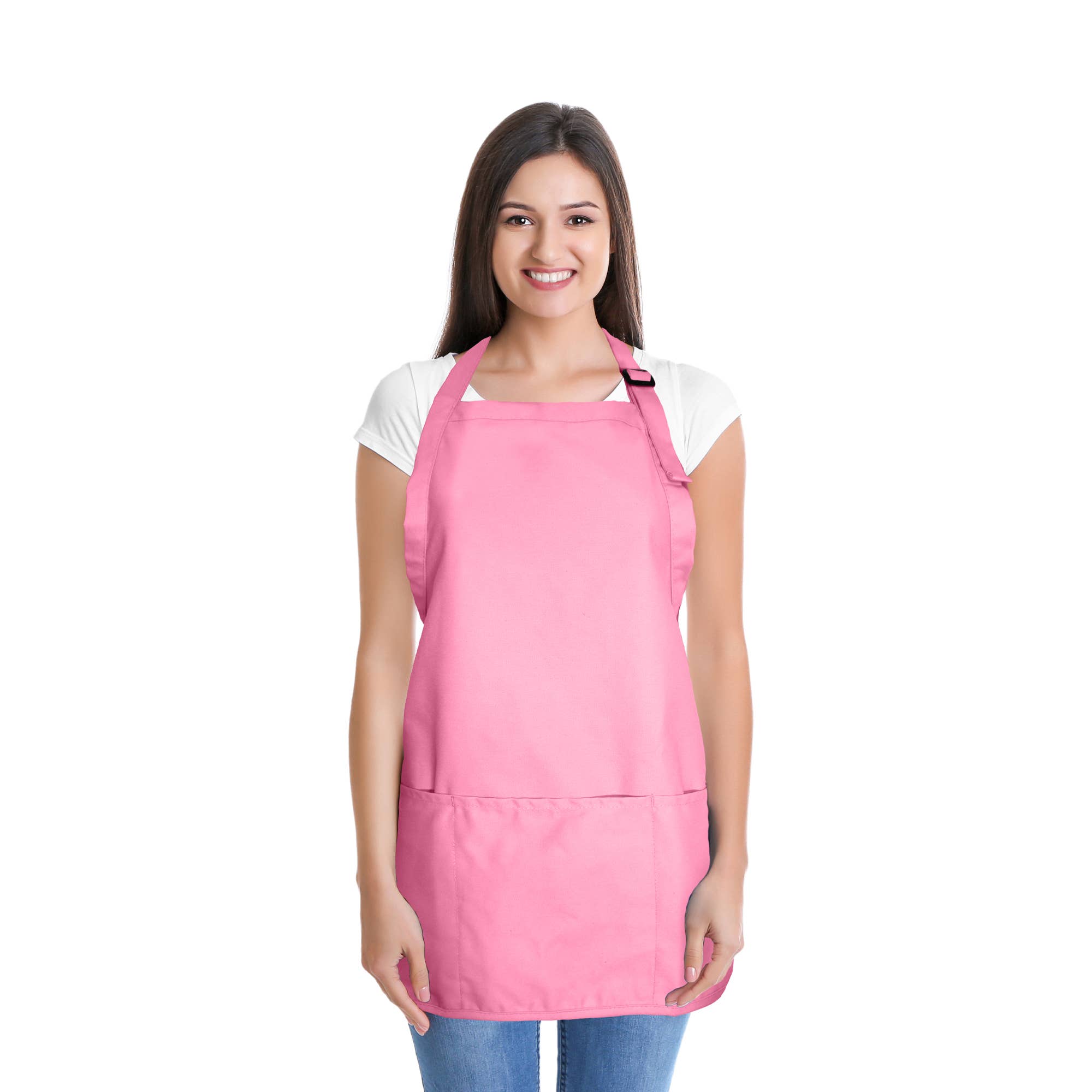 Dalix - Wholesale Apron - DALIX Apron Commercial Restaurant Bib Poly Cotton 3 Pockets26