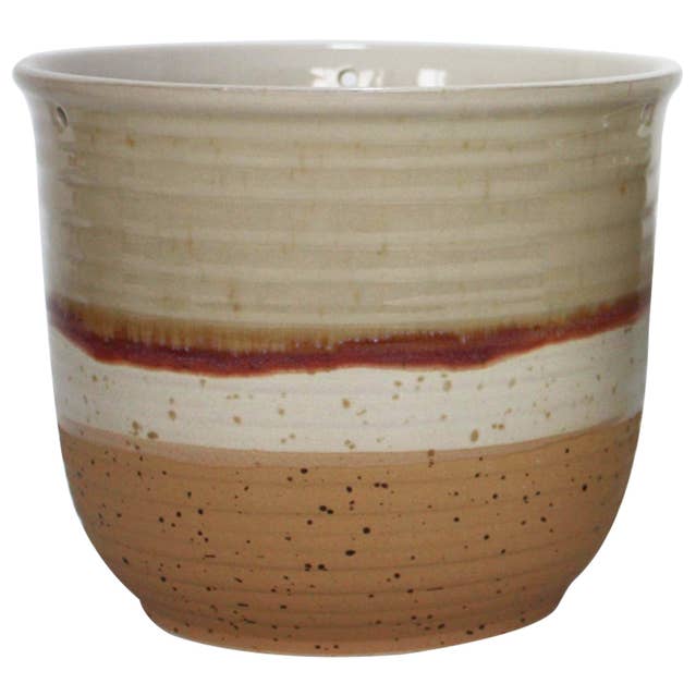 Hanging Cannon Drip 6.5" Flower Pot for wholesale by Blue Sky Clayworks