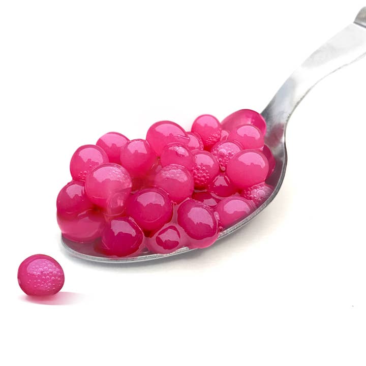 My Bubble Tea - Wholesale Iced Tea - Wild Strawberry Fruity Pearls 240g - Made in France2