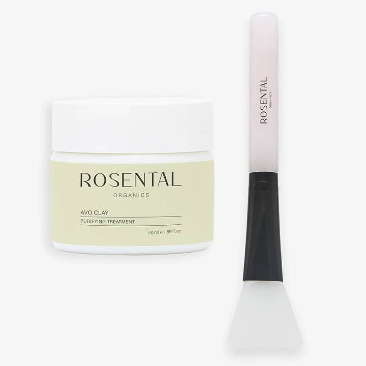 Rosental Organics - Wholesale Skincare Face Mask - Avo Clay Mask | Purifying Treatment