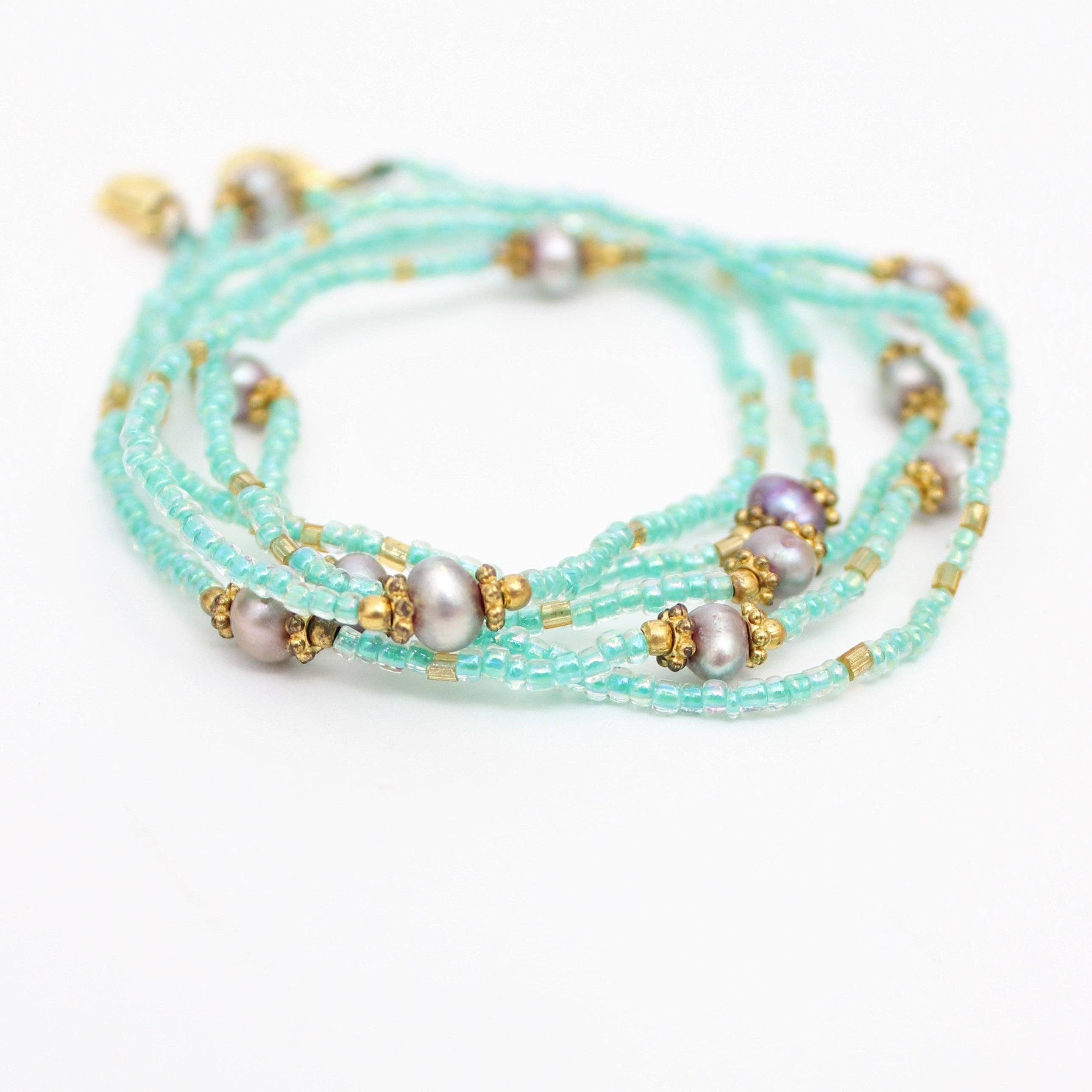 Bali Queen - Wholesale Sunglasses/Eyeglasses Strap - Women's - Freshwater Pearl and Crystal Eyeglass / Mask Chain7