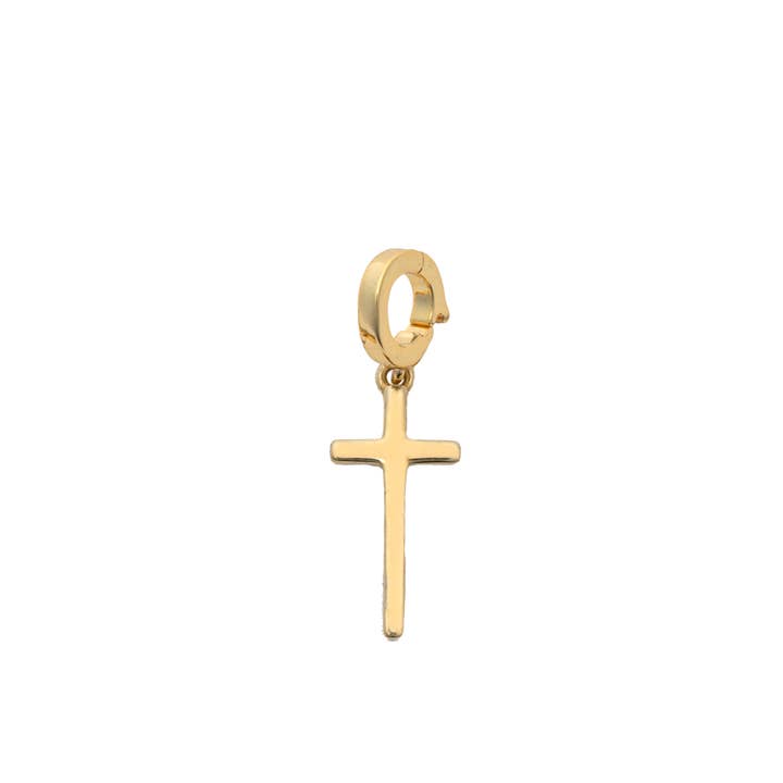 Cool and Interesting - Vente Breloques/médailles personnalisées - breloque croix en or