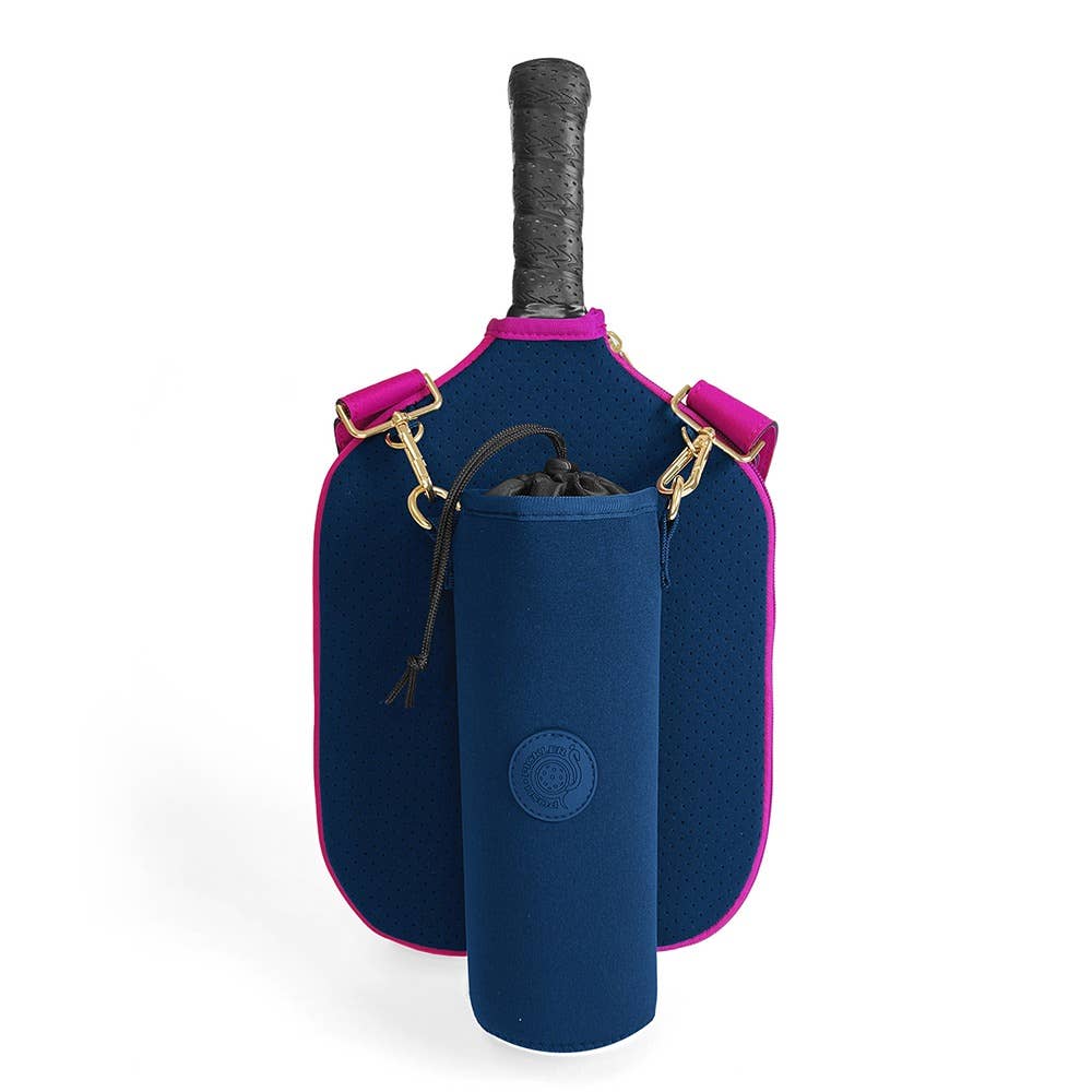 Posh Pickler Pickleball - Wholesale Sporting Accessories - Drawstring Pickleball & Water Bottle Holder- 5 color options11