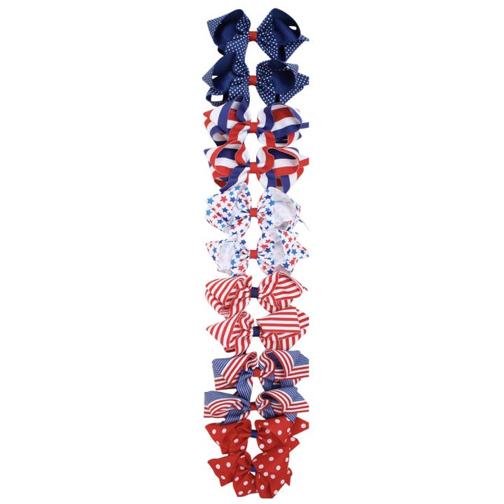 4 juillet Print Bow Strip pour la vente par Bows Arts