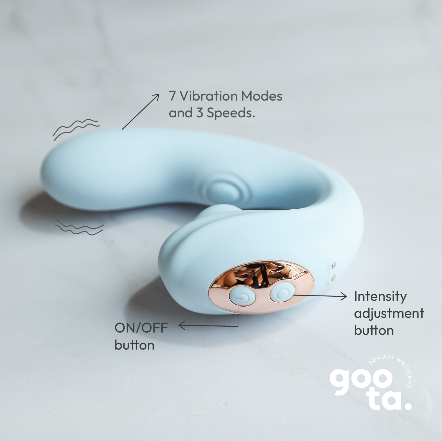 Goota – Brinquedo sexual por atacado – Lambedor de Clitóris Ponto G, vibrador Dildo 3 em 1 goota4