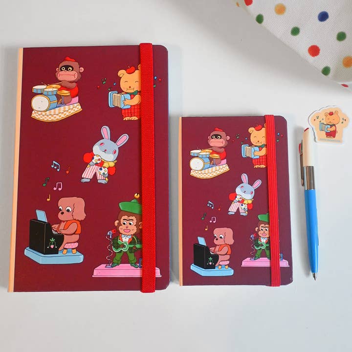 Natali Koromoto - Wholesale Notebook - "Mechanical Toys" Hardcover Notebook4