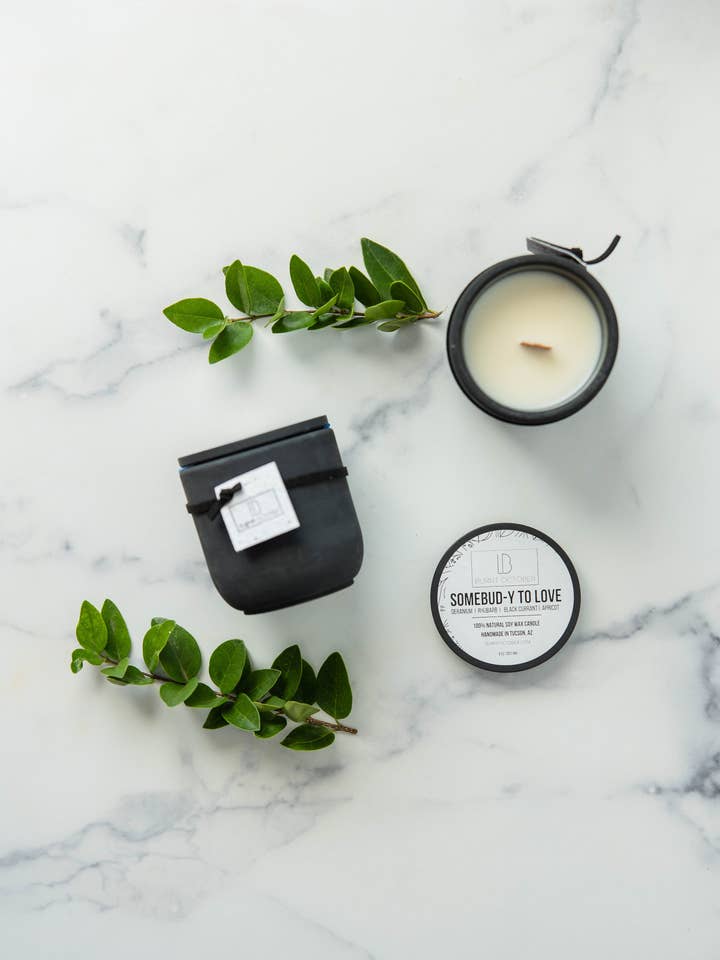 Somebud-y to Love Candle for wholesale by Burnt October