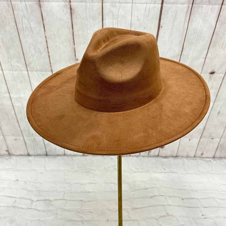 Queens INC - Wholesale Fedora - Women's - Best seller Fashion Classic Wide Brim Suede Primium  Hat10