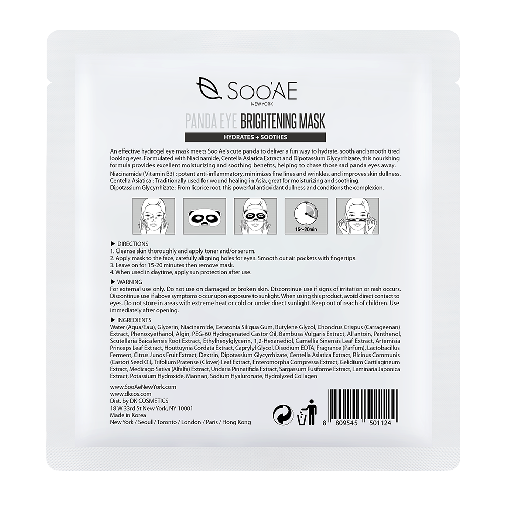 Soo'Ae - Wholesale Eye Treatment Mask - Panda Eye Brightening Mask1