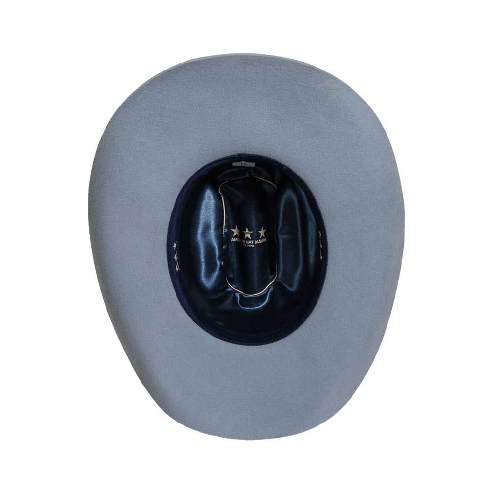 American Hat Makers - Wholesale Cowboyhoed - Uniseks - 100% wollen vilten western cowboyhoed - Style Cattleman26