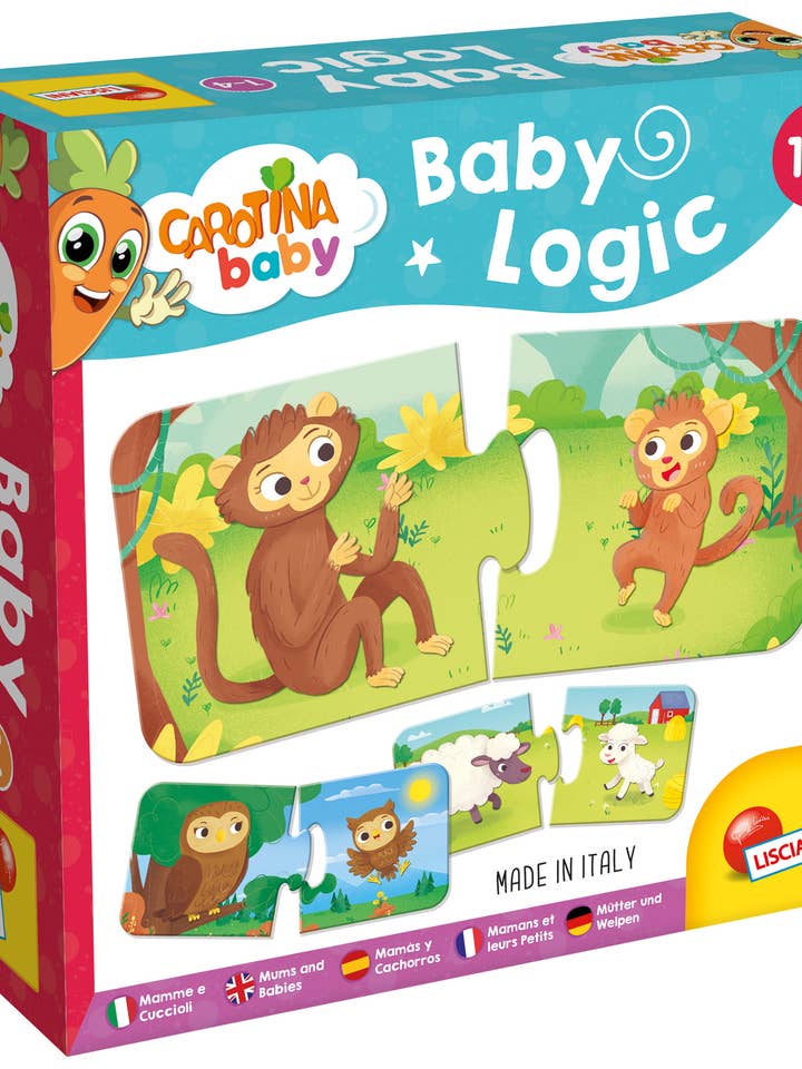 Carotina Baby Logic Mums And Puppies for wholesale by Lisciani