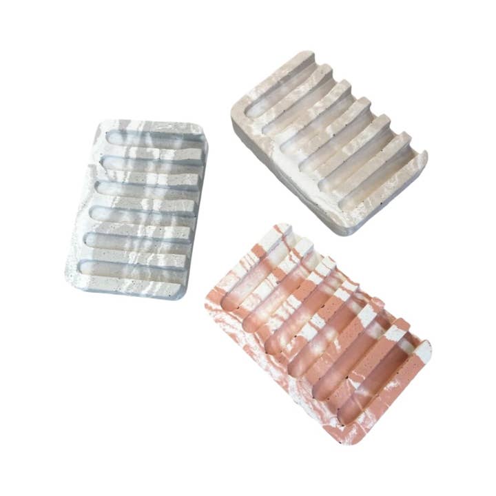 Soap Dish with Angled Drainage for wholesale by Love Nene