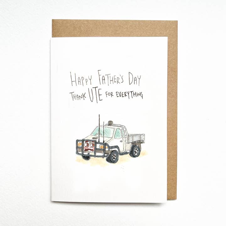 Joyeuse fête des pères, merci Ute pour tout pour la vente par Well Drawn