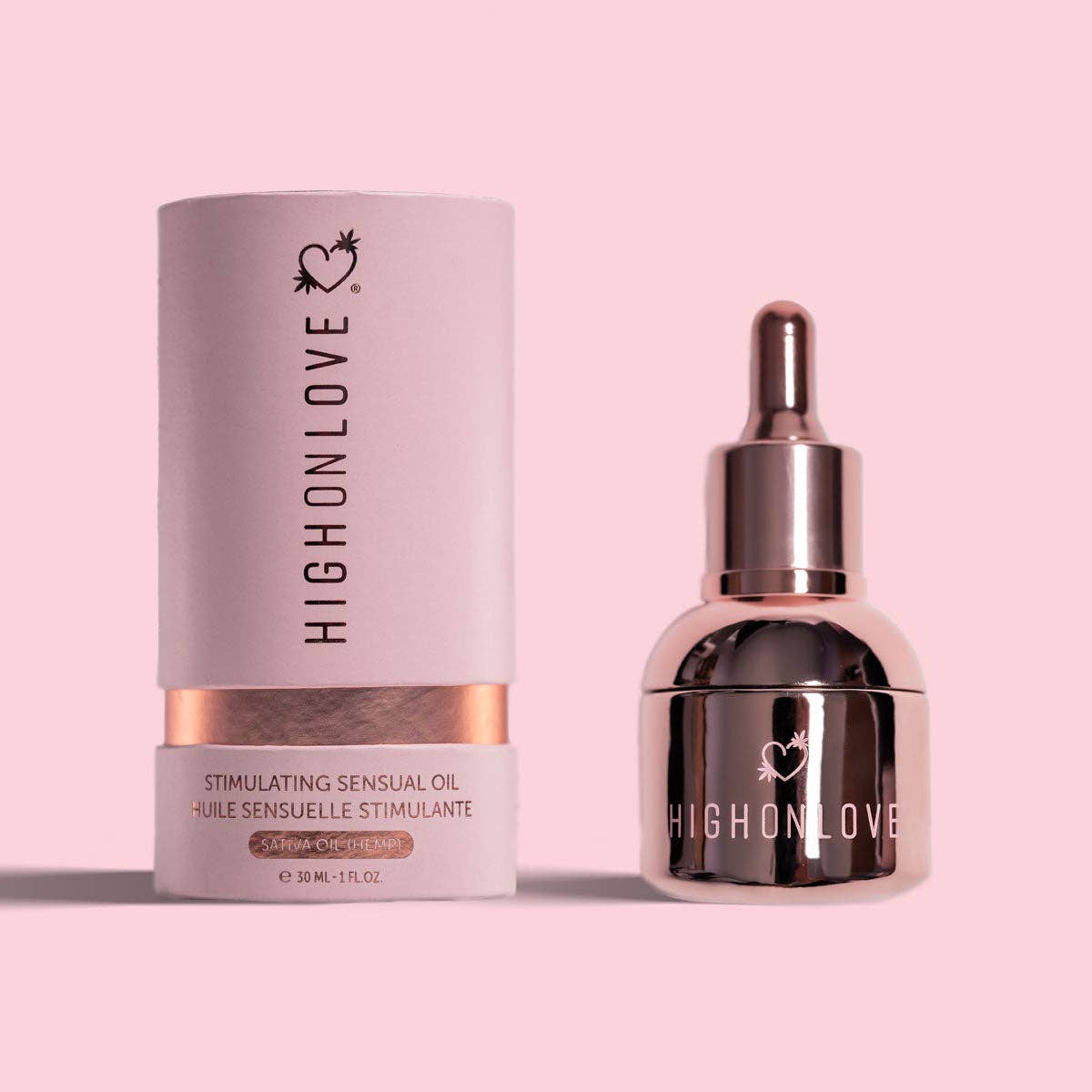 HIGH ON LOVE - Wholesale Personal Lubricant - Stimulating Sensual Oil1