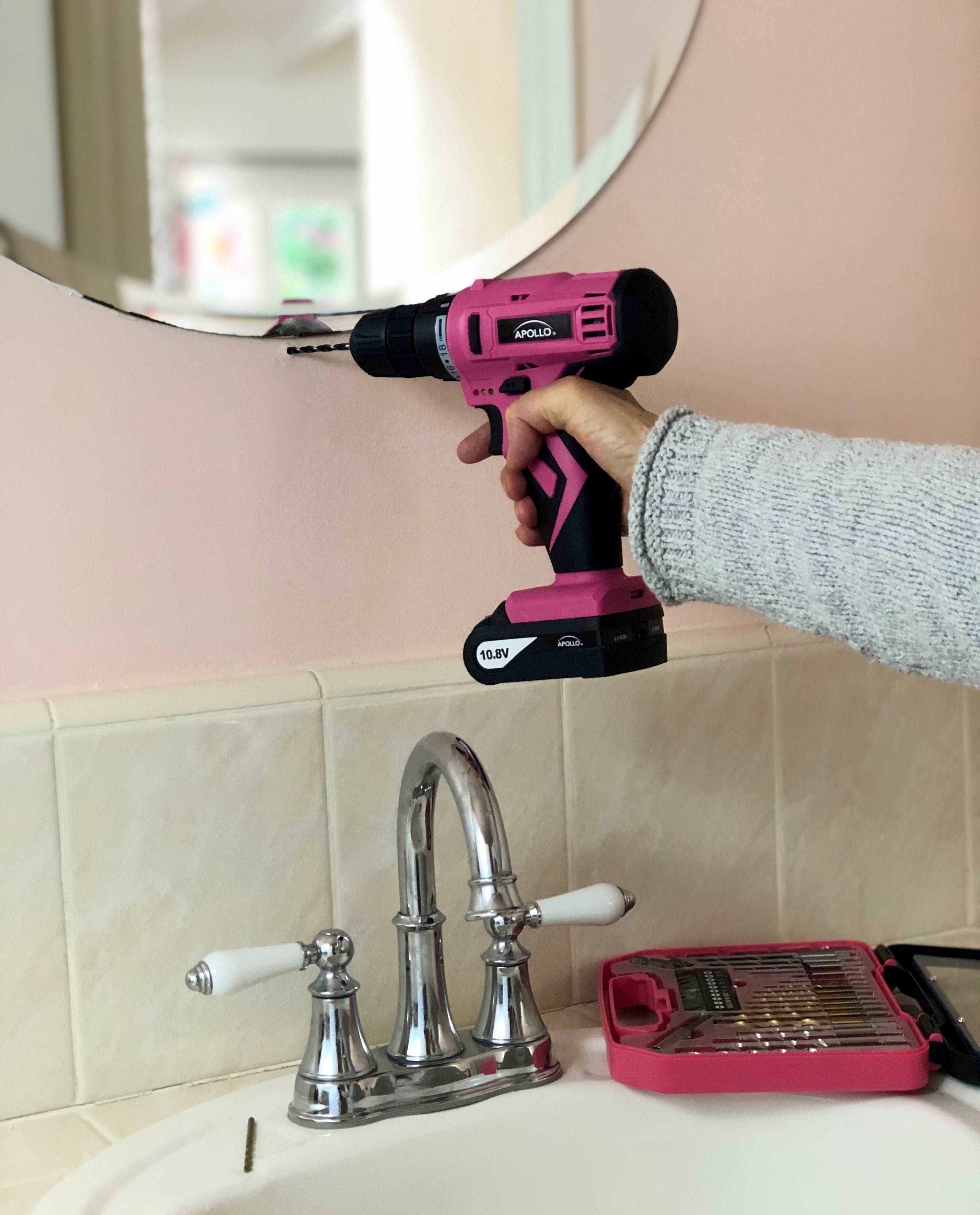 Apollo Tools - Wholesale Small/Handheld Appliance - 10.8 Volt Lithium-Ion Cordless Drill with 30 Piece Accessory11