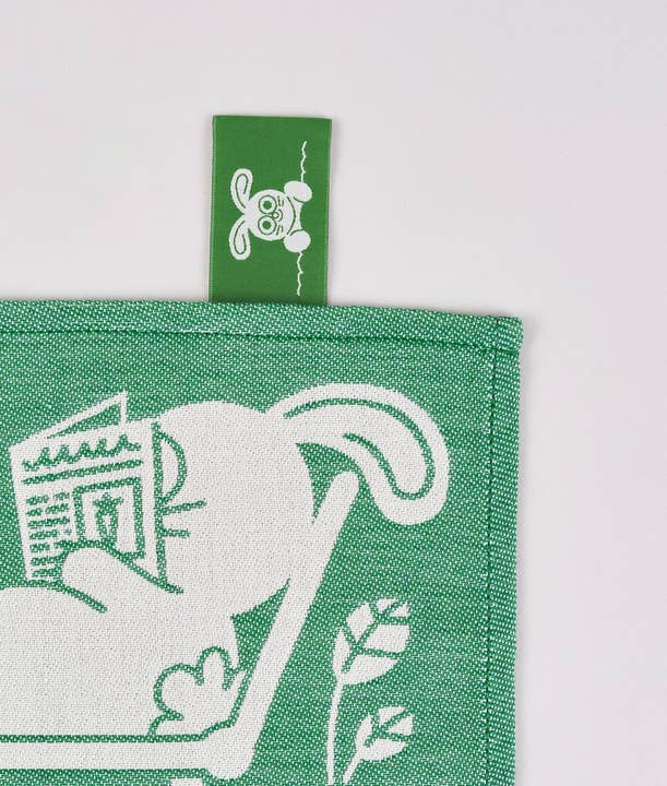 Wrap - Wholesale Tea Towel - Garden Rabbits Cotton Tea Towel