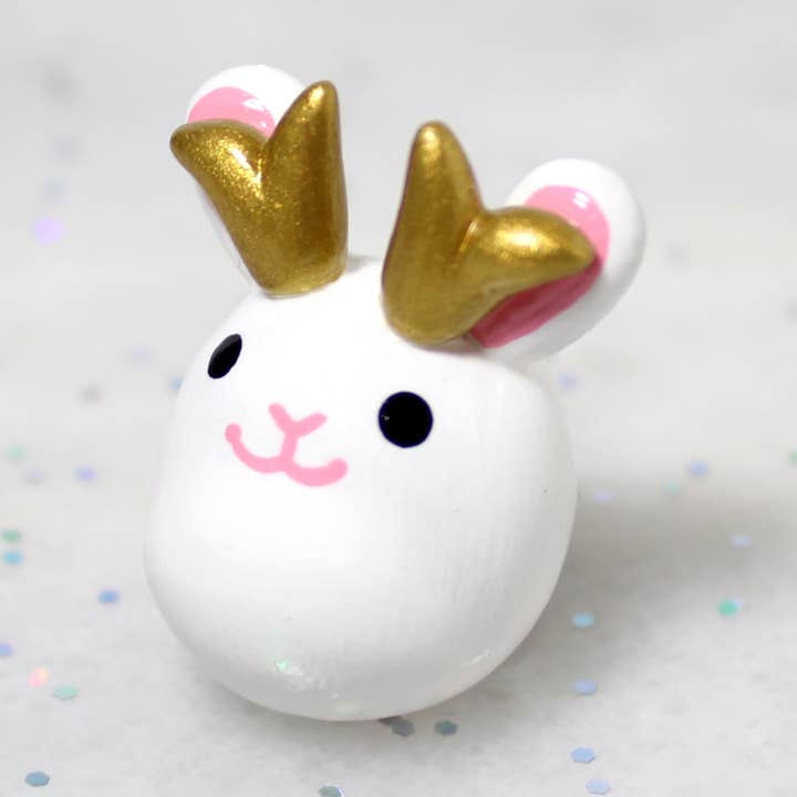 Jackalope Figurine for wholesale by Mariposa Miniatures