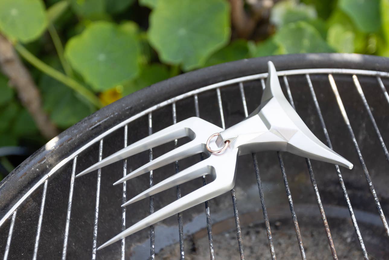 Fox Run Brands - Wholesale Kitchen Fork - Outset El Matador Meat Fork, Stainless Steel, 7" x 4.75"1