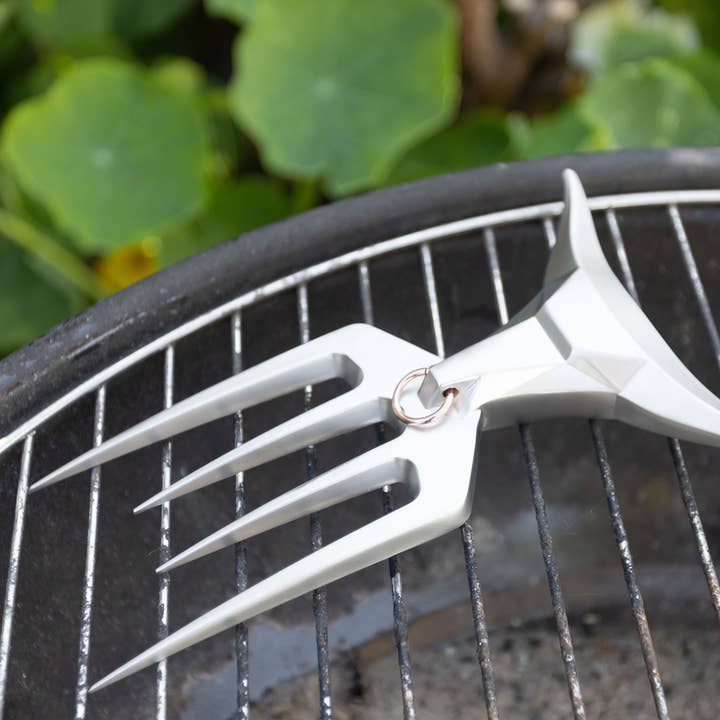 Fox Run Brands - Wholesale Kitchen Fork - Outset El Matador Meat Fork, Stainless Steel, 7" x 4.75"1